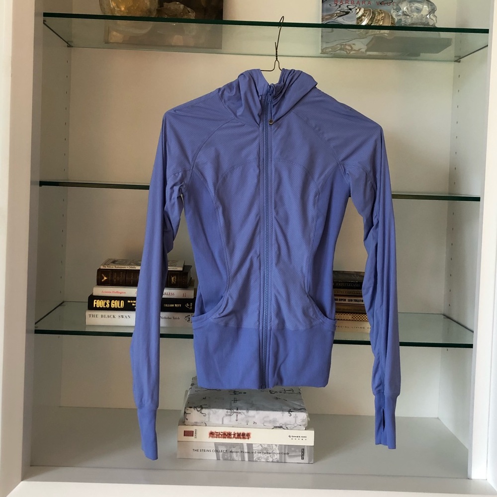 LULULEMON stretchy blue jacket, 2